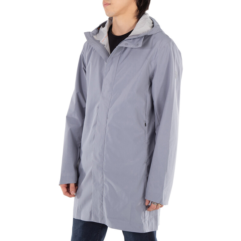 Save The Duck Jas Dacey Logo-Patch Hooded Jacket, Size Medium