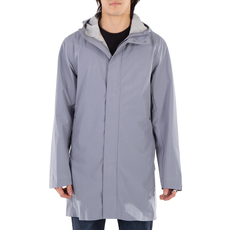 Save The Duck Jas Dacey Logo-Patch Hooded Jacket, Size Medium