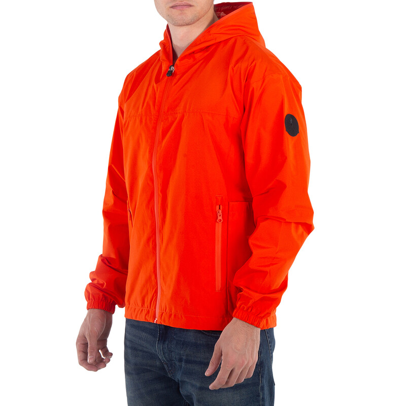 Save The Duck Orik Hooded Windbreaker Jacket, Size Large C31219U