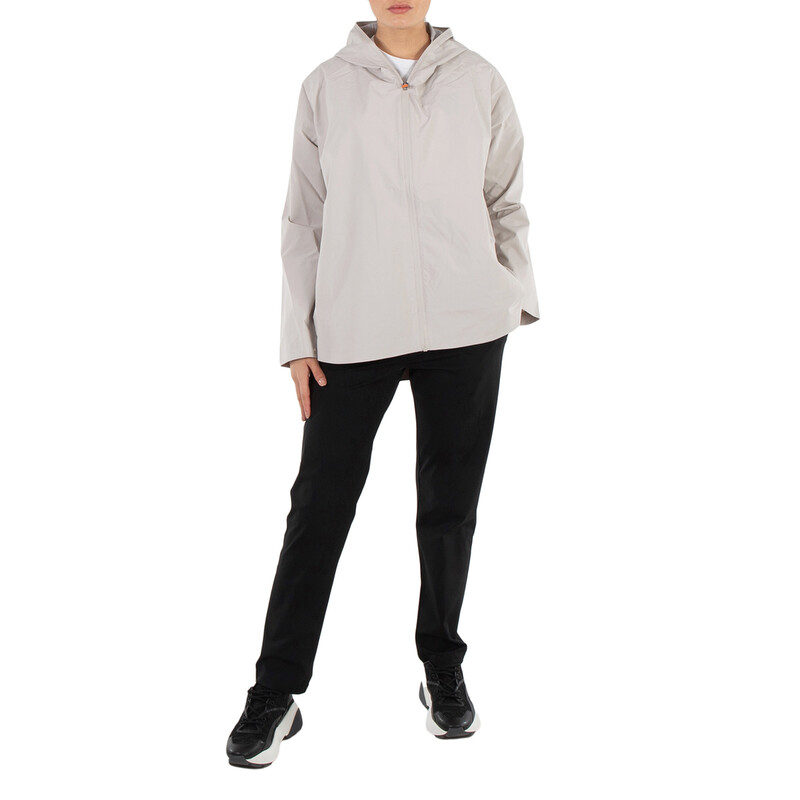 Save The Duck Rainy Beige Dawa Hood Windbreaker Jacket, Brand Size