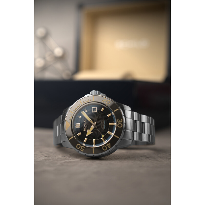 Schild Hermann Automatic Grey Dial Men's Watch SC-1016-66