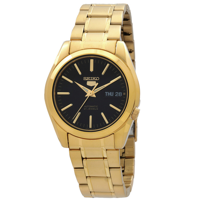 Seiko 5 Automatic Black Dial Men's Watch SNKL50K1 4954628144898