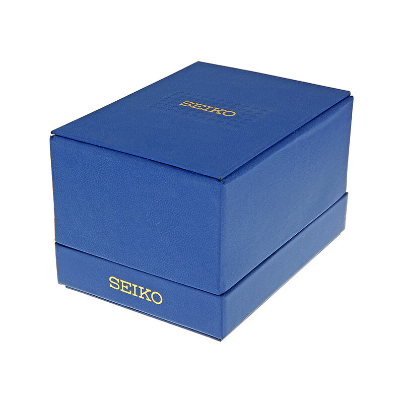 Seiko 5 Automatic Compass Dark Blue Dial Stainless Steel Men's
