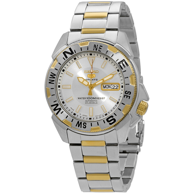 Seiko 5 Automatic Silver Dial Men's Watch SNZF08J1 4954628096739
