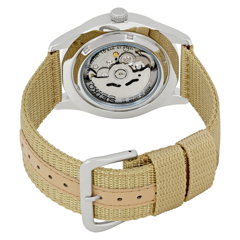 Seiko 5 Automatic Beige Dial Men's Watch SNZG07J1 4954628111104