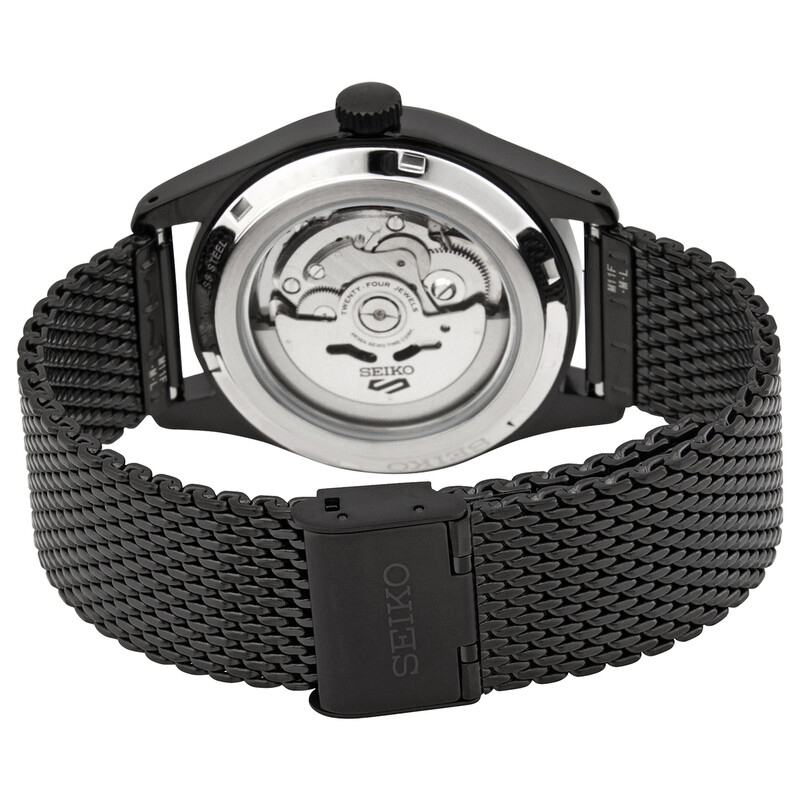 Seiko 5 Sport Automatic Black Dial Men's Watch SRPH25K1