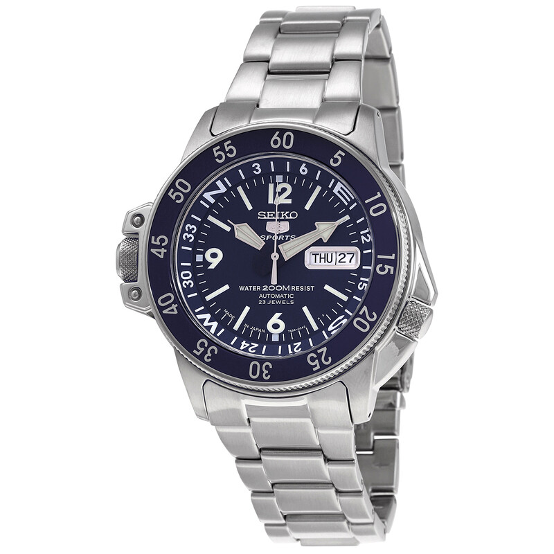 Seiko 5 Lefty Sport Blue Dial Men's Watch SKZ209 4954628040176