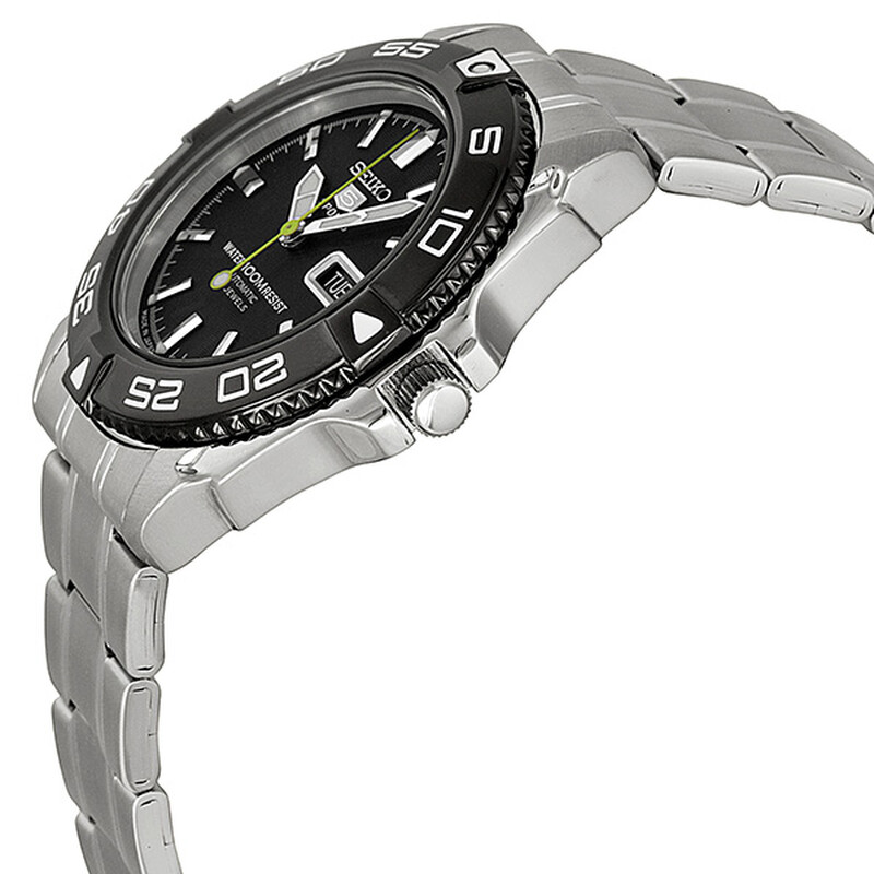 Seiko 5 Sports Automatic Black Dial Men's Watch SNZB23J1