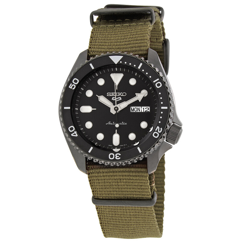 Seiko 5 sports Automatic Black Dial Men's Watch SRPD65K4
