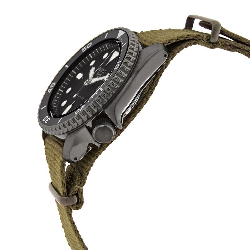 Seiko 5 sports Automatic Black Dial Men's Watch SRPD65K4