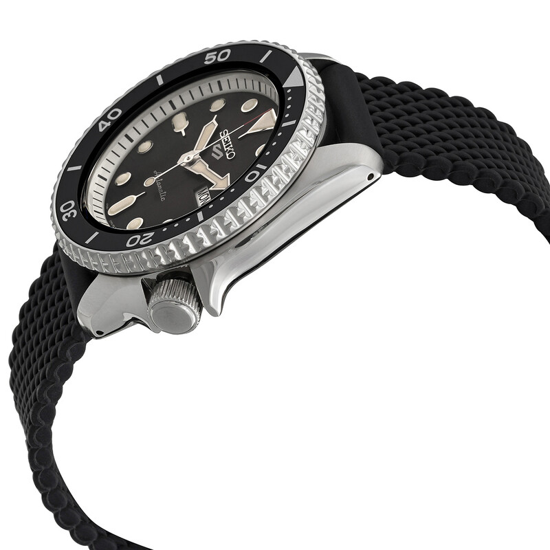Seiko 5 sports Automatic Black Dial Men's Watch SRPD73K2