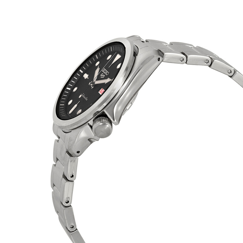 Seiko 5 Sports Automatic Black Dial Men's Watch SRPE55K1