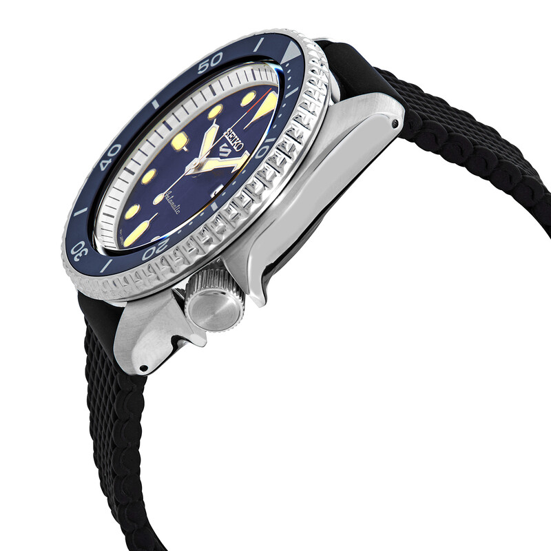 Seiko 5 Sports Automatic Blue Dial Men's Watch SRPD93 - Watches