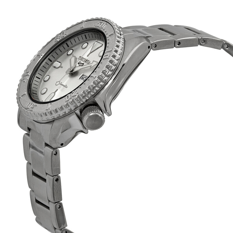 SEIKO 自動巻き時計 SRPE71K1 Seiko 5 Sports Automatic Silver Dial Men's Watch SRPE71K1
