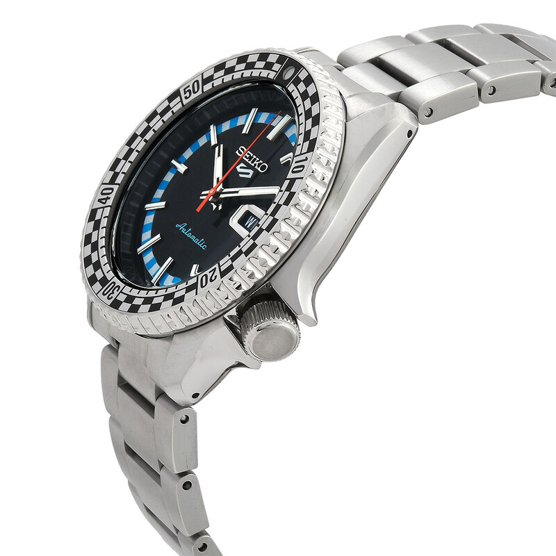 ジャンク SEIKO ５SPORTS Seiko 5 Sports Special Edition Automatic Black Dial Men's Watch
