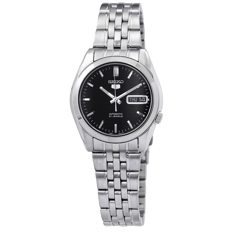 Seiko Automatic Black Dial Men display picture 2