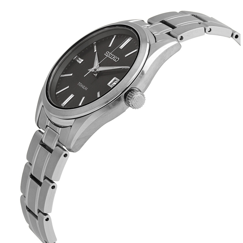 Seiko Classic Quartz Black Dial Men's Watch SUR375 4954628238870