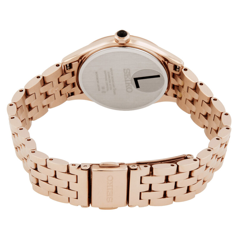 Seiko Classic Quartz Grey Dial Ladies Watch SUR614P1 4954628255938