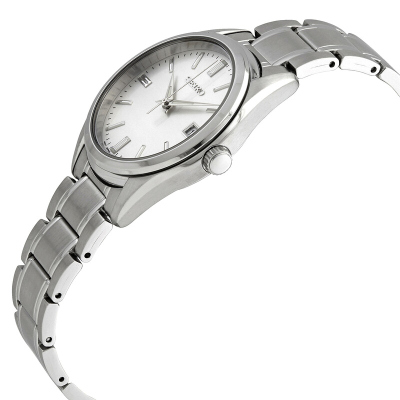 Seiko Classic Quartz Silver Dial Men's Watch SUR315 4954628233400