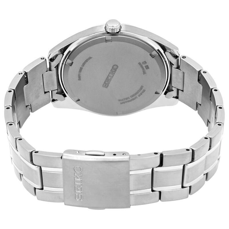 Seiko Essentials Quartz Silver Dial Men's Watch SUR369
