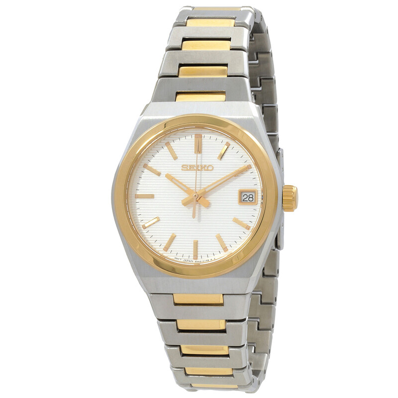 Seiko Essentials Quartz White Dial Ladies Watch SUR578P1  display picture 1