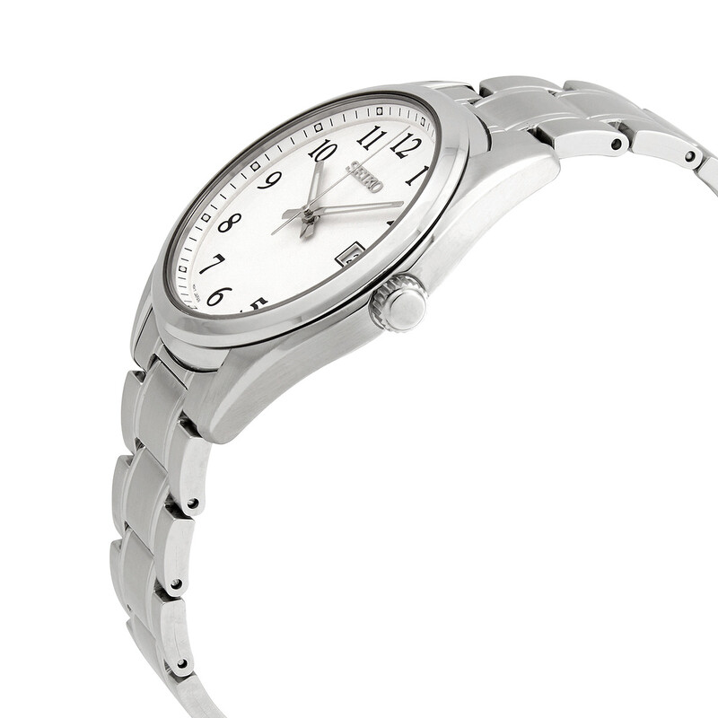 Seiko Core Quartz White Dial Men's Watch SUR459P1 4954628240842
