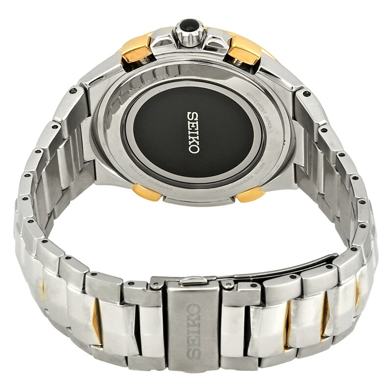 Seiko Coutura Men's Radio Sync Solor Chonograph Watch SSG010