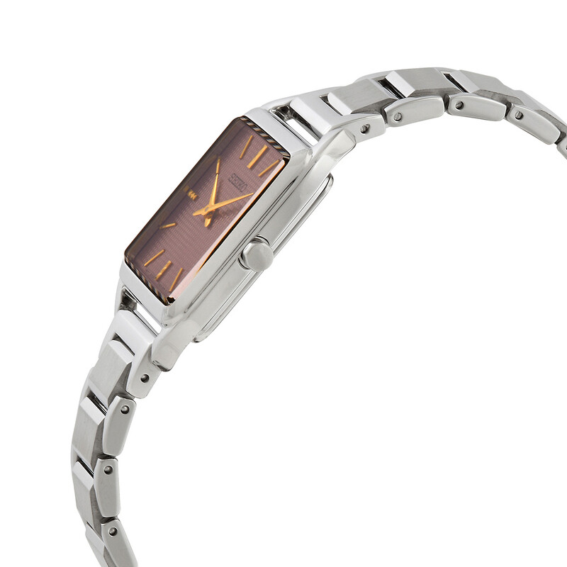 Seiko Essentials Quartz Pink Dial Ladies Watch SWR077