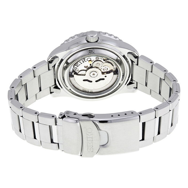 Seiko Fifty Five Fathoms Automatic Black Dial Men's Watch SNZH57
