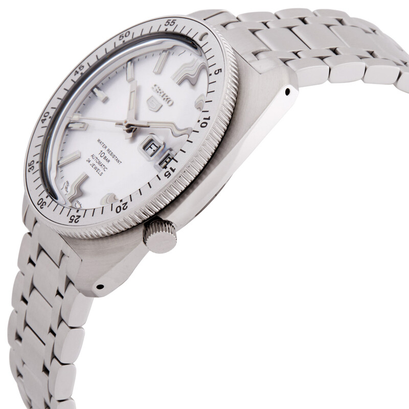 Seiko Limited Edition 5 Sports Automatic Silver Dial Watch