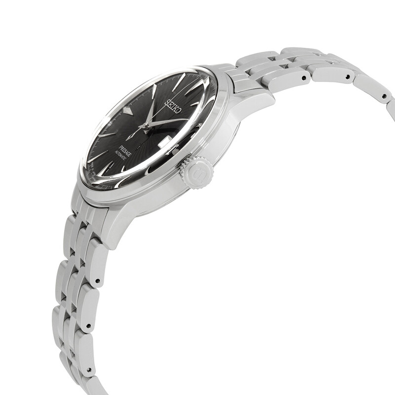 Seiko Presage Automatic Black Dial Men's Watch SRPE17J1