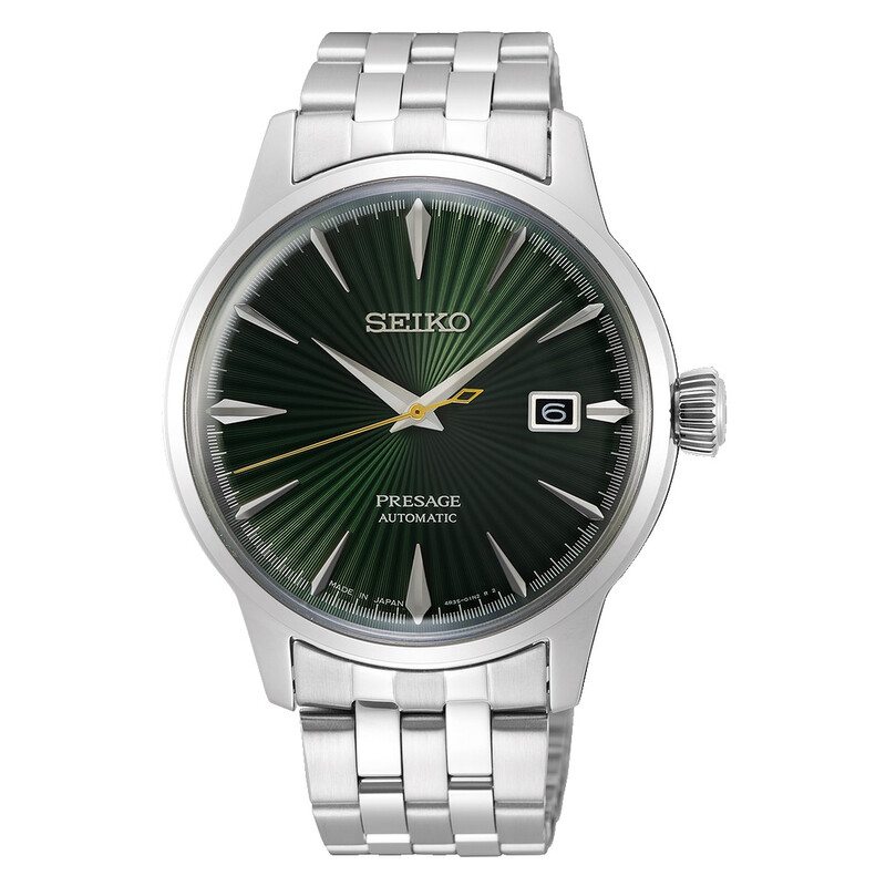 Seiko Presage Automatic Green Dial Men's Watch SRPE15J1