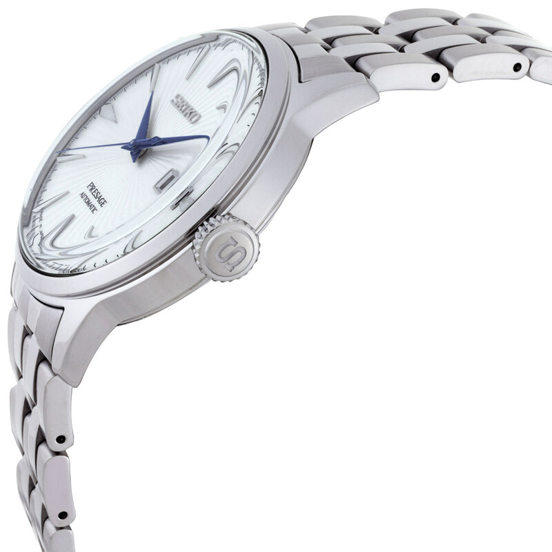 Seiko Presage Automatic Silver Dial Stainless Steel Men's Watch