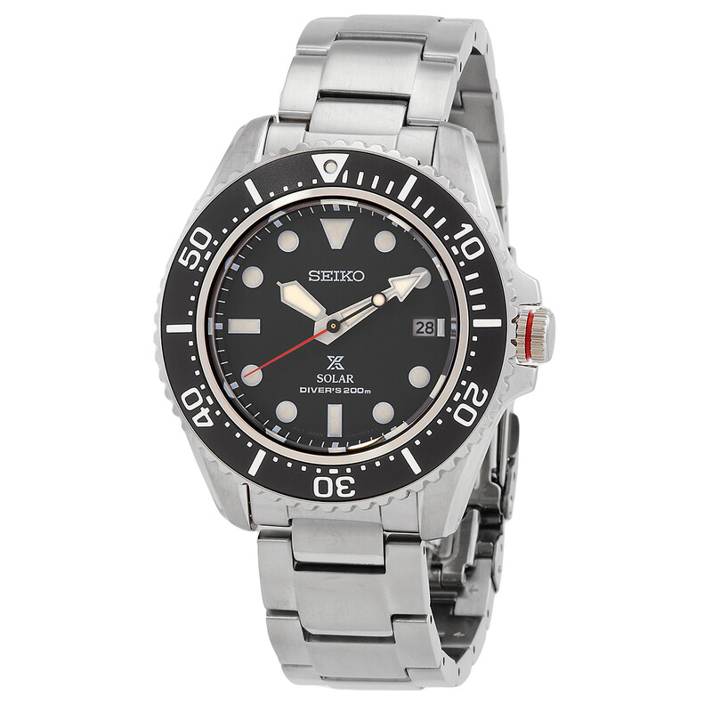 Seiko Prospex Black Dial Men's Watch SNE589P1 - Watches, Prospex