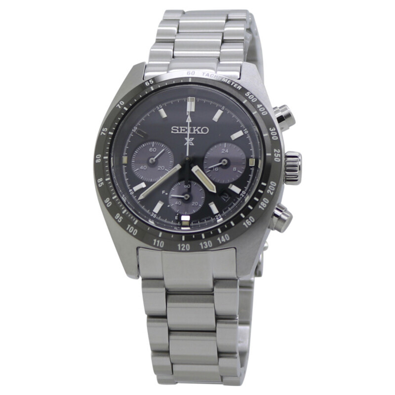 Seiko Prospex Chronograph Quartz Black Dial Men's Watch SSC819