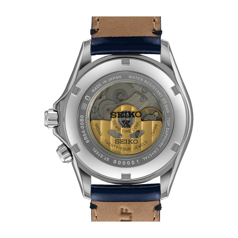 Seiko Prospex Luxe Alpinist GMT Automatic Blue Dial Men's Watch