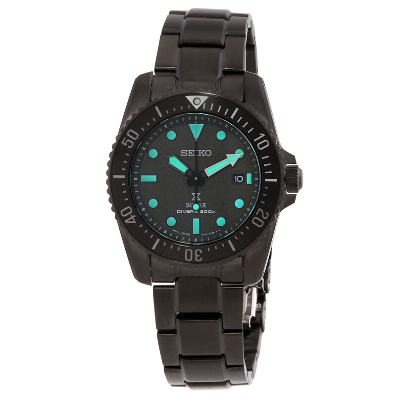 Seiko Prospex Sea Limited Edition Solar Black Dial Men's Watch