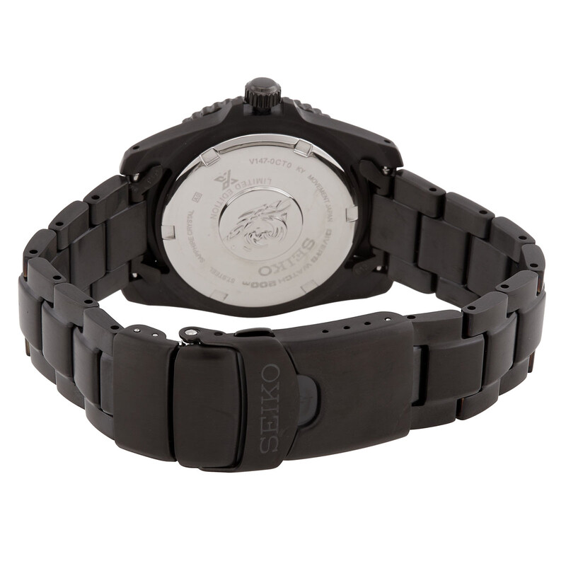 Seiko Prospex Sea Limited Edition Solar Black Dial Men's Watch