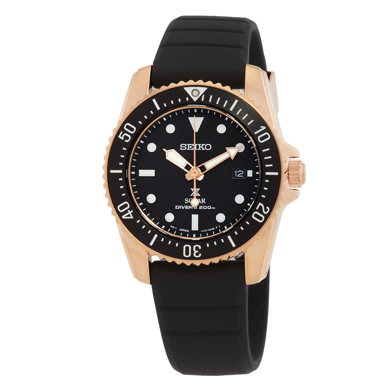 Seiko Prospex Solar Black Dial Men's Watch SNE586P1 4954628245069