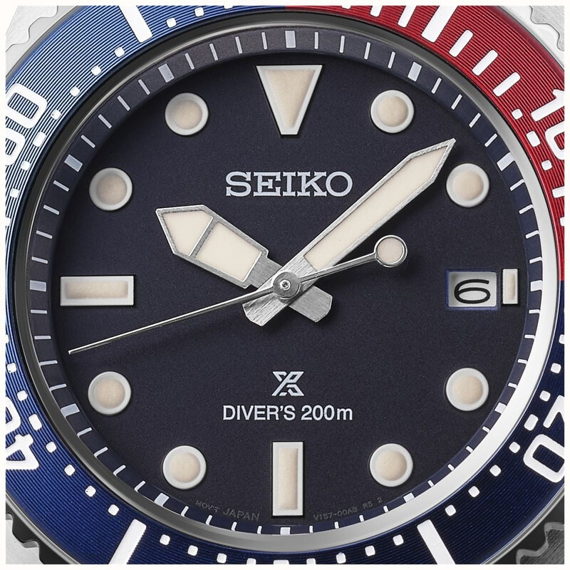Seiko Prospex Solar Diver Blue Dial Men's Watch SNE595P1