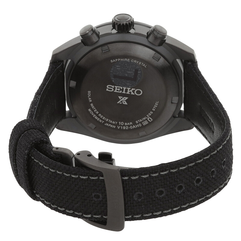 Seiko Prospex Speedtimer Solar Chronograph Gray Dial Men's Watch