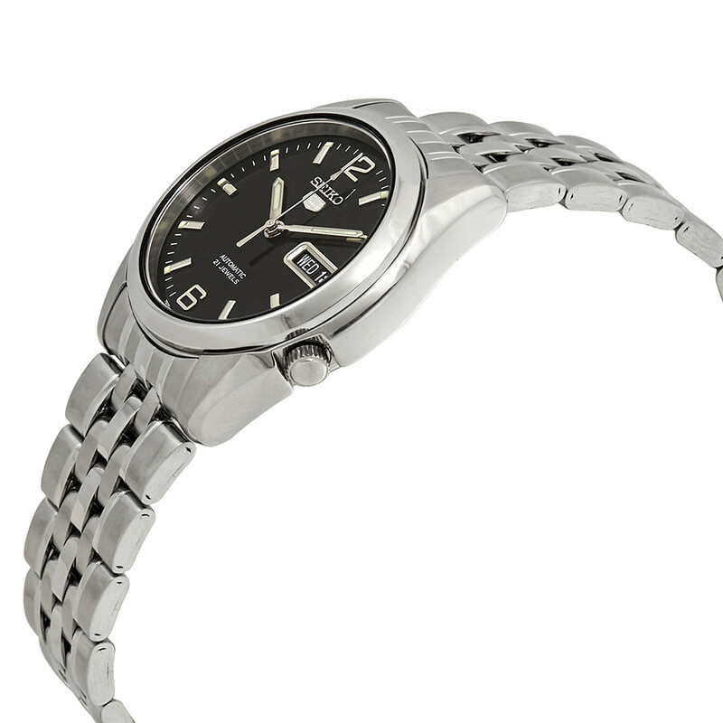 Seiko 5 Automatic Black Dial Men's Watch SNK393K1 4900969894183