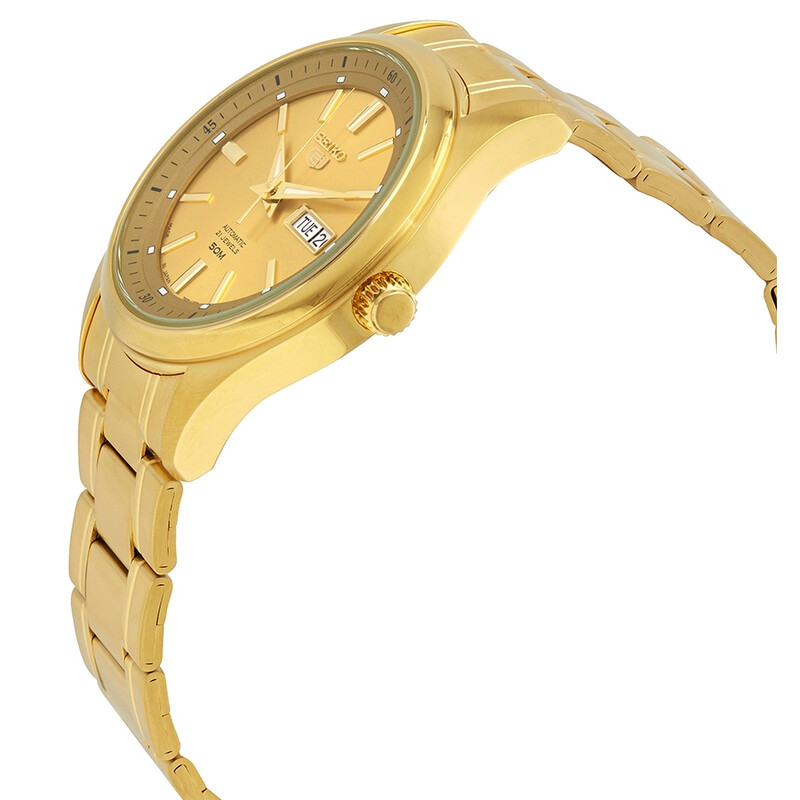 Seiko 5 Automatic Gold Dial Men's Watch SNKN96J1 4954628204394