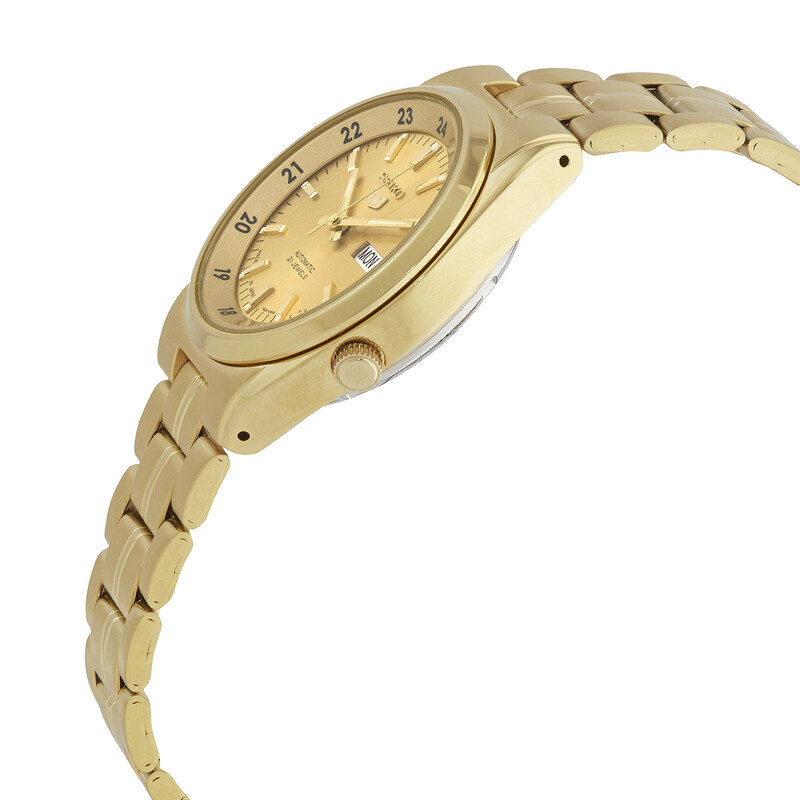 Seiko 5 Automatic Gold Dial Men's Watch SNK574J1 4954628006363