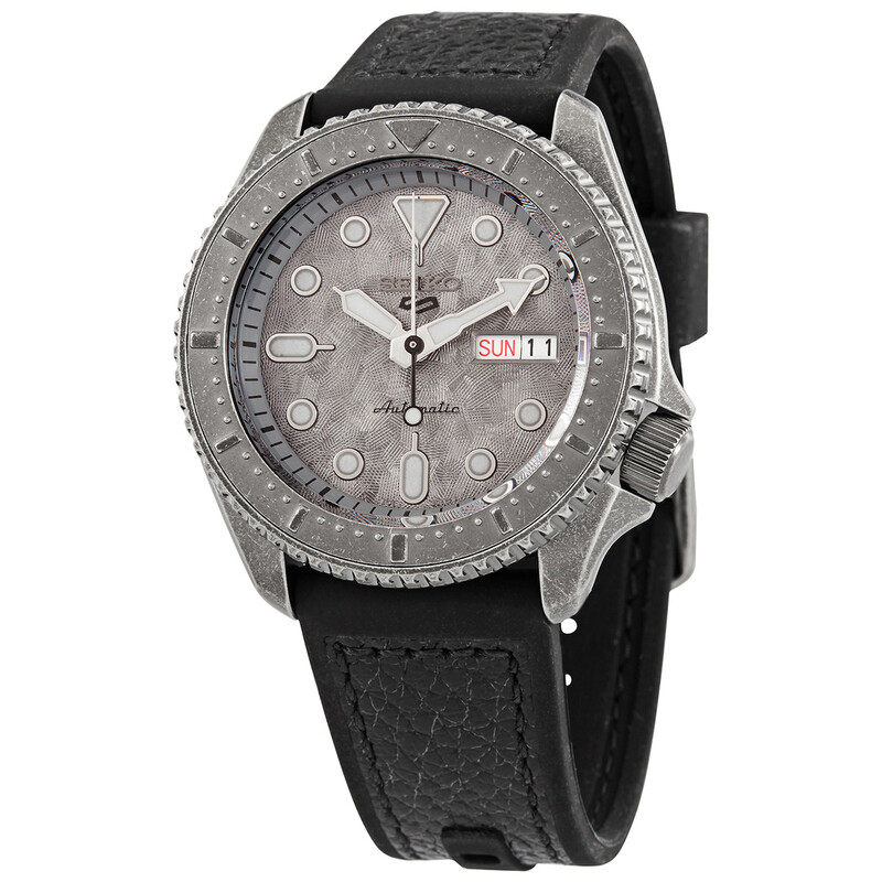 Seiko 5 Automatic Grey Dial Men's Watch SRPE79 4954628235565