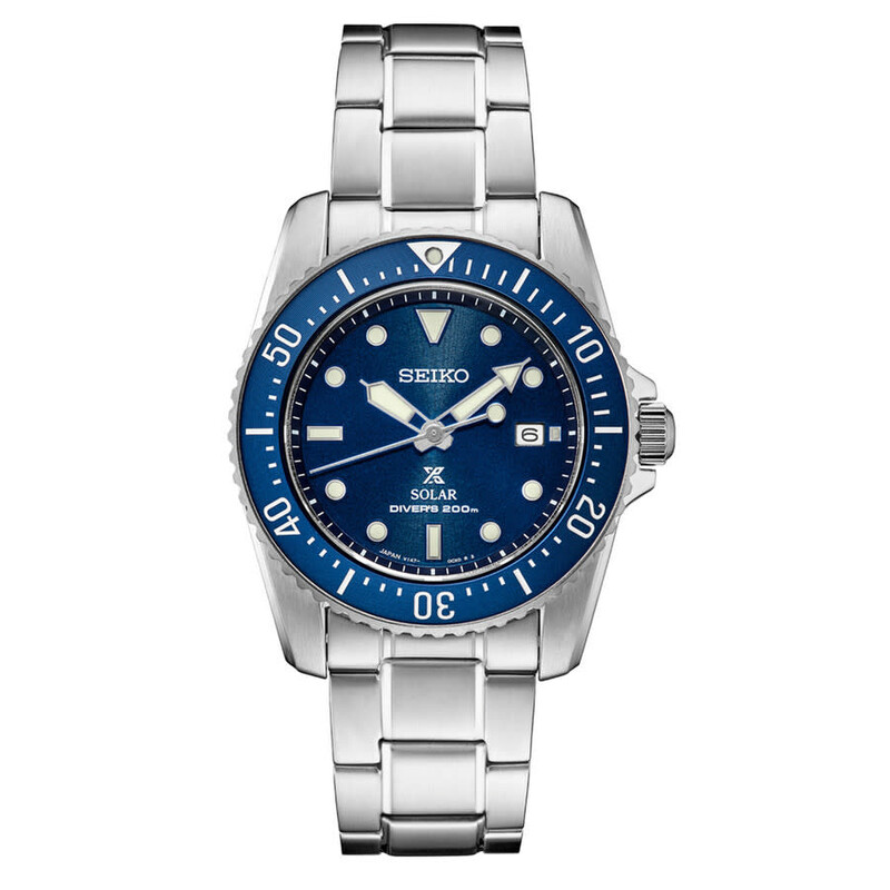 Seiko Prospex Blue Dial Men's Watch SNE585 029665212610 - Watches