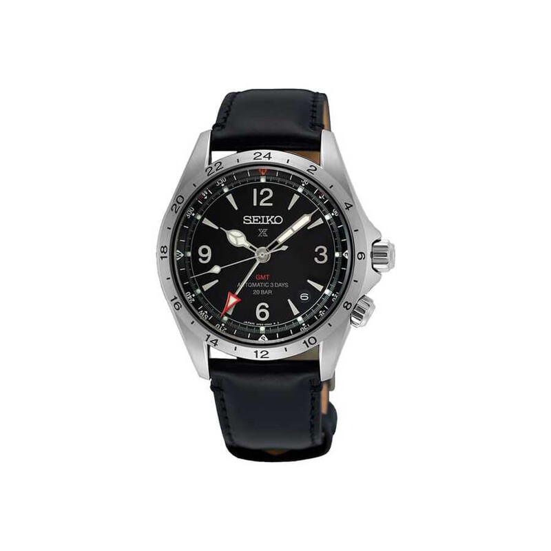 Seiko Seiko Prospex Luxe Alpinist GMT Automatic Black Dial Men's