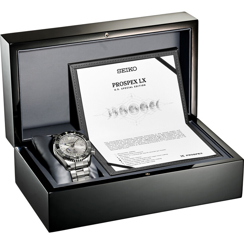 Seiko Prospex LX Spring Drive Automatic Grey Dial Men's Watch