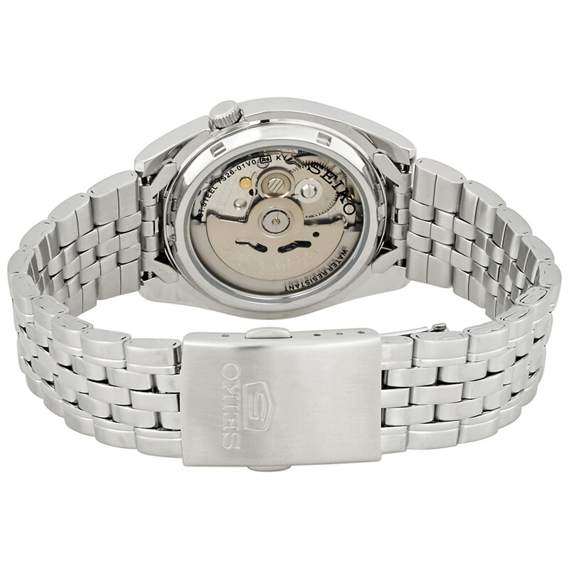Seiko Series 5 Automatic Black Dial Men's Watch SNK361