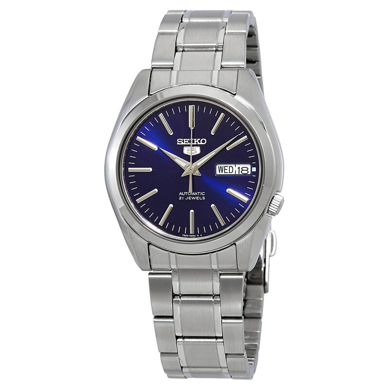 Seiko Series 5 Automatic Blue Dial Men's Watch SNKL43 029665172587